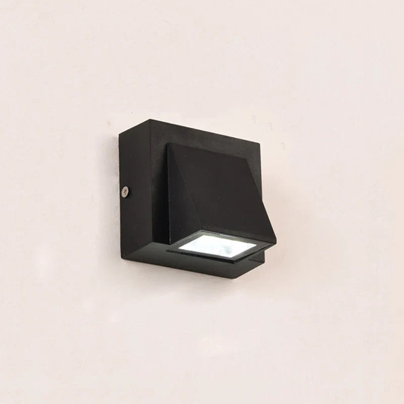 Home Decor 5W 15W LED Wall Light Indoor Outdoor Waterproof Aluminum Three-head Wall Lamp for Garden Porch Bedroom Stairs Lights